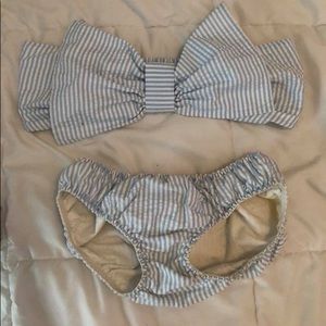 Handmade Seer Sucker Swimsuit